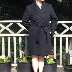 Tahari "Gabrielle" wool coat